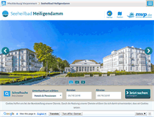 Tablet Screenshot of heiligendamm.info